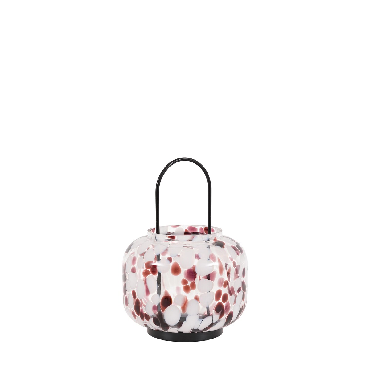Small Confetti Glass Candle Holder brown , ÉDITÉ
