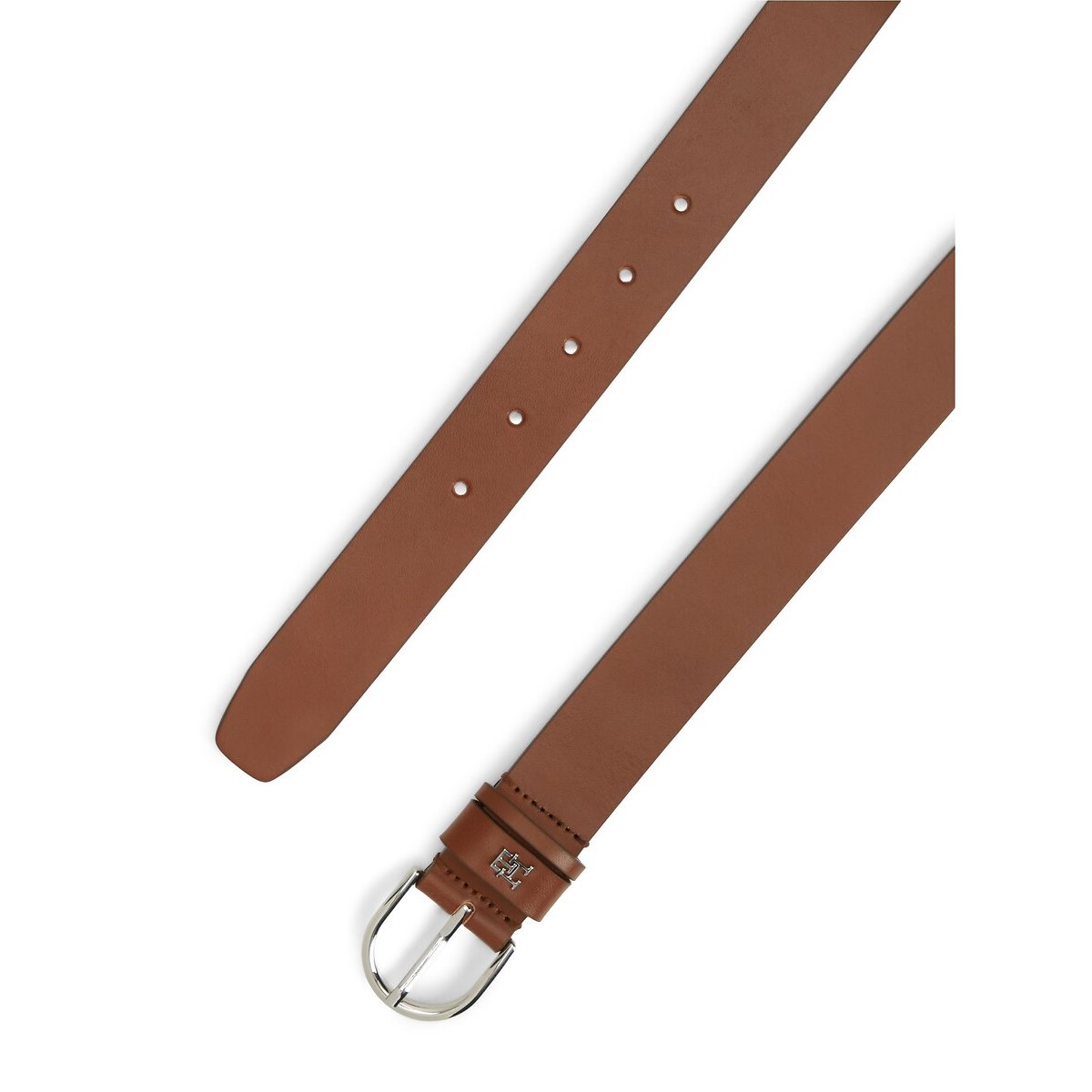 Cinto de pele de 3 cm, EFFORTLESS conhaque, TOMMY HILFIGER