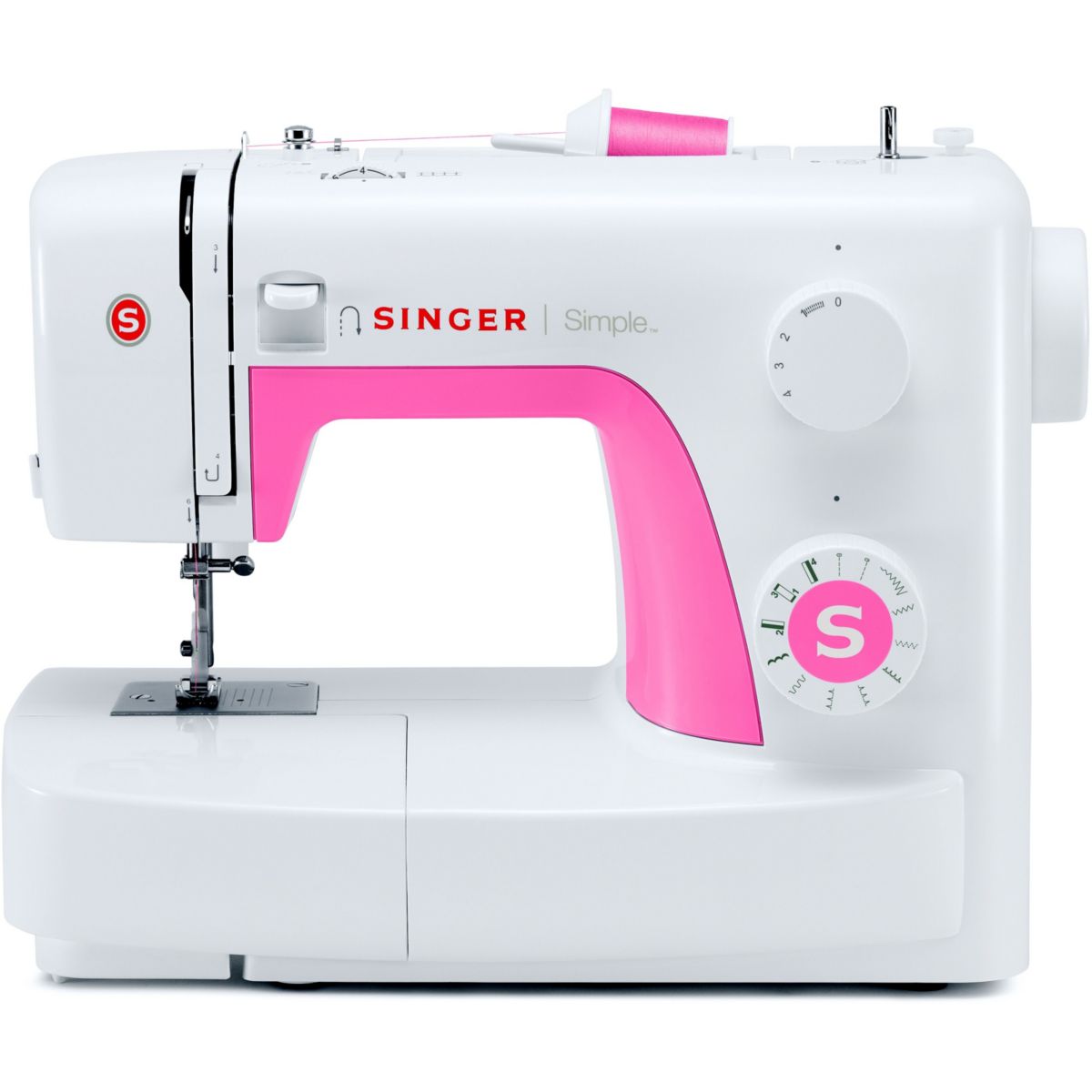 Machine à coudre Simple 3210 blanc, SINGER