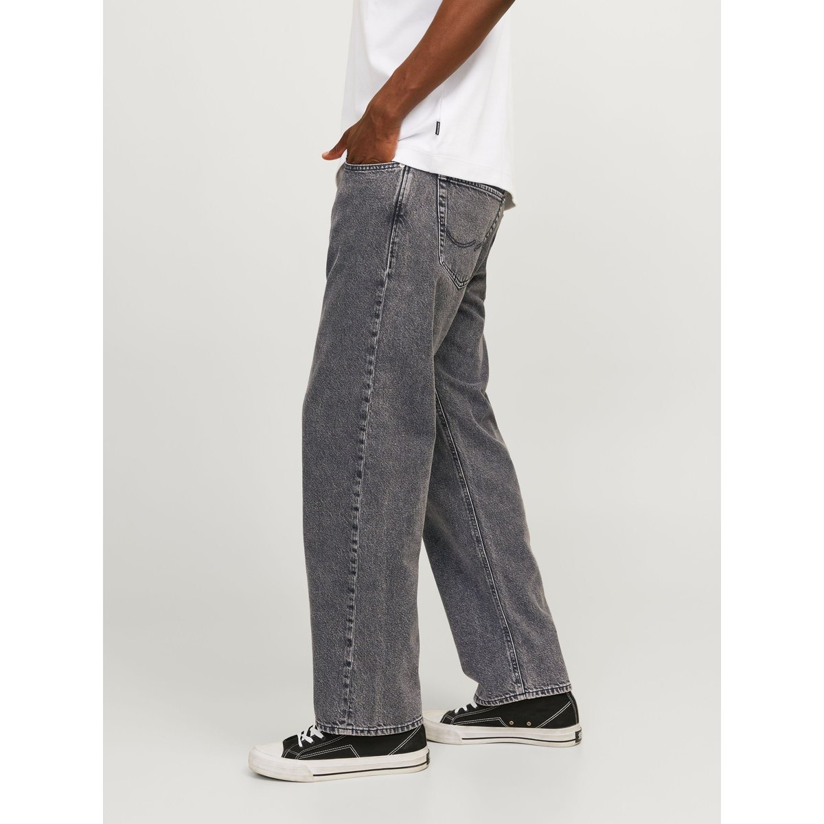Jean À Coupe Loose black denim, JACK & JONES