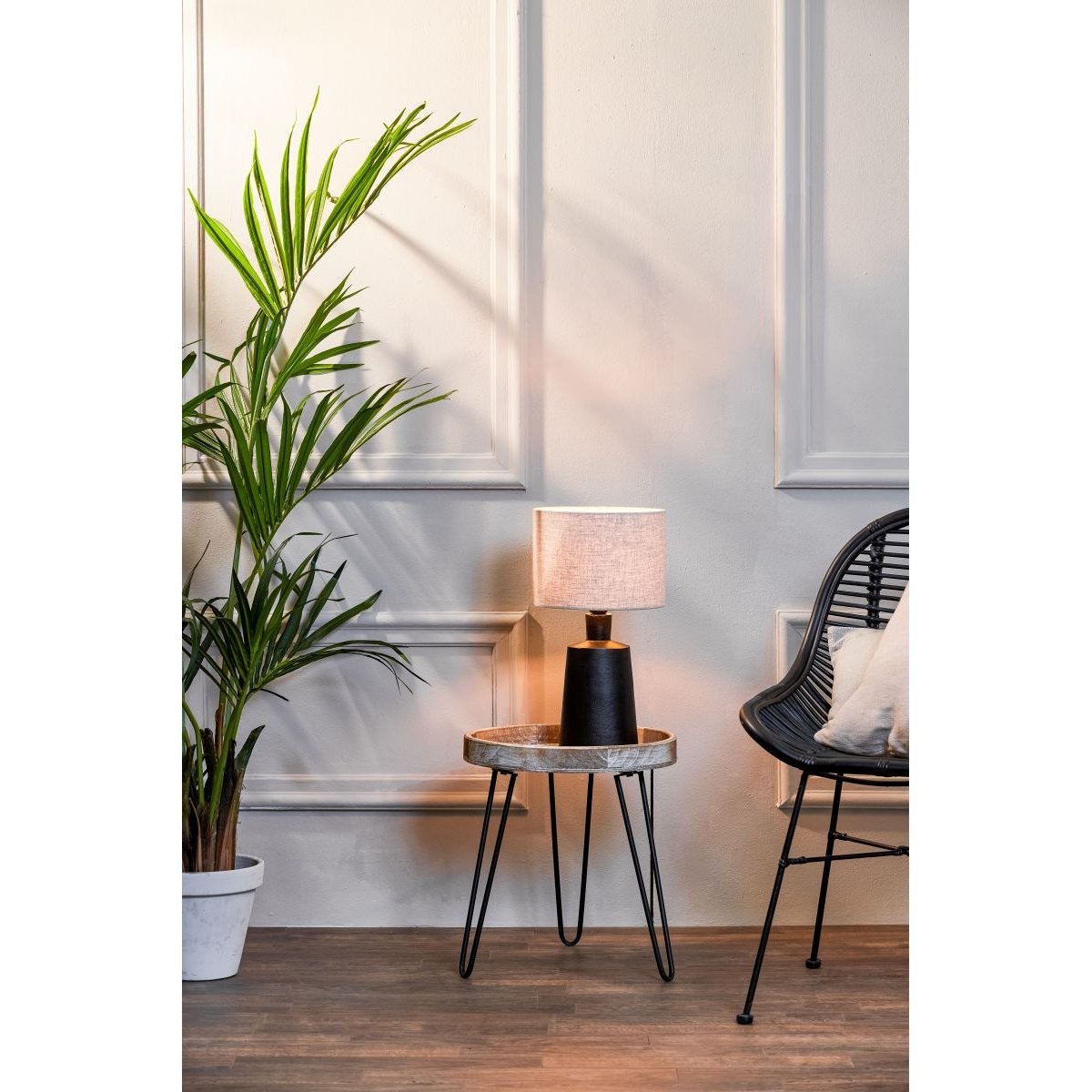 Abat-jour naturel, LIGHT & LIVING