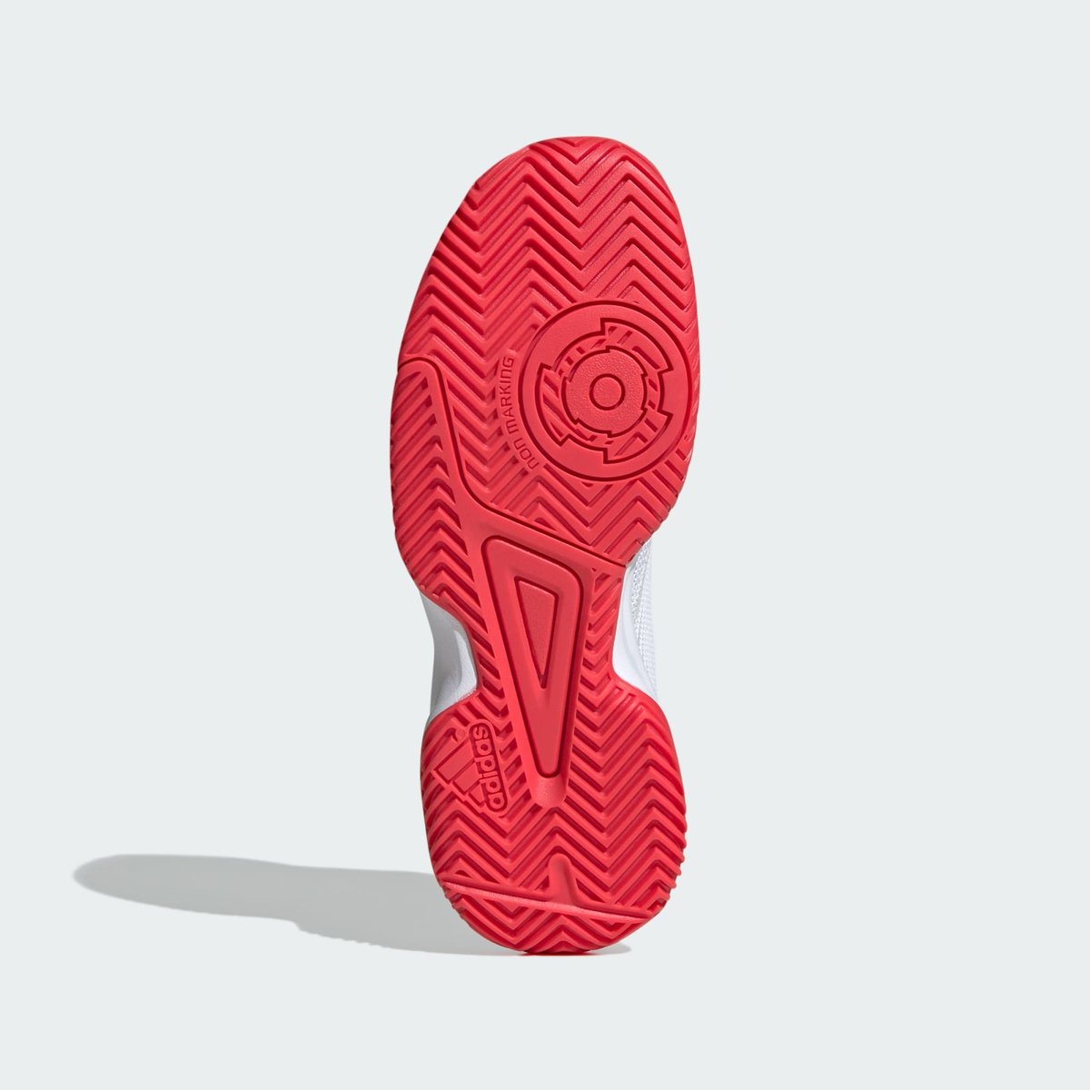 Chaussure Stabil Indoor Enfants Chaussure Stabil Indoor Enfants cloud white / aurora met. / semi lucid red, adidas Performance