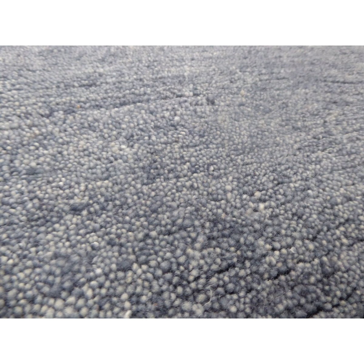 Tapis en laine noué main, BHUTAN bleu, gris, RECOLLECTION