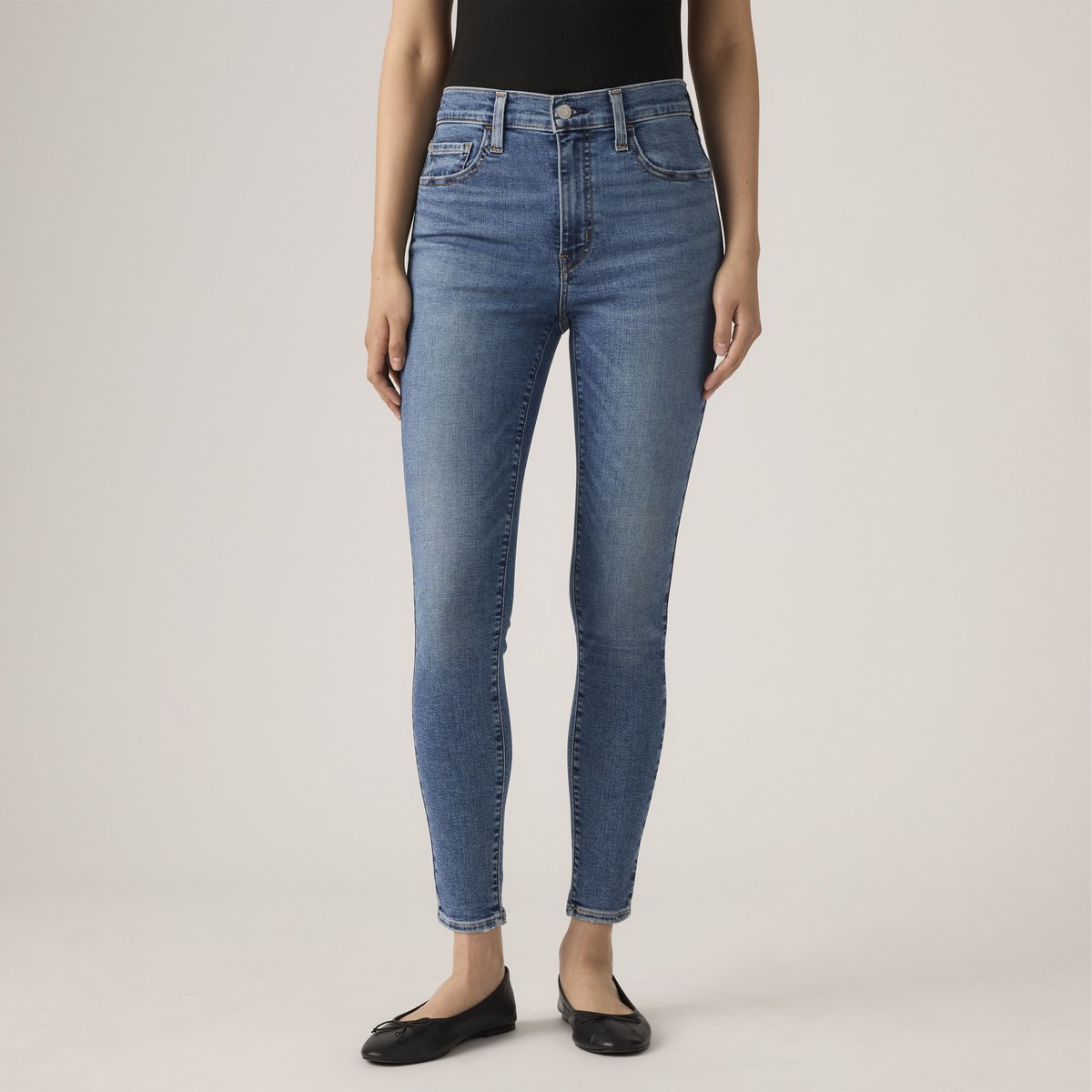 Jean 720™ taille haute super skinny bleu - animal kingdom, LEVI'S