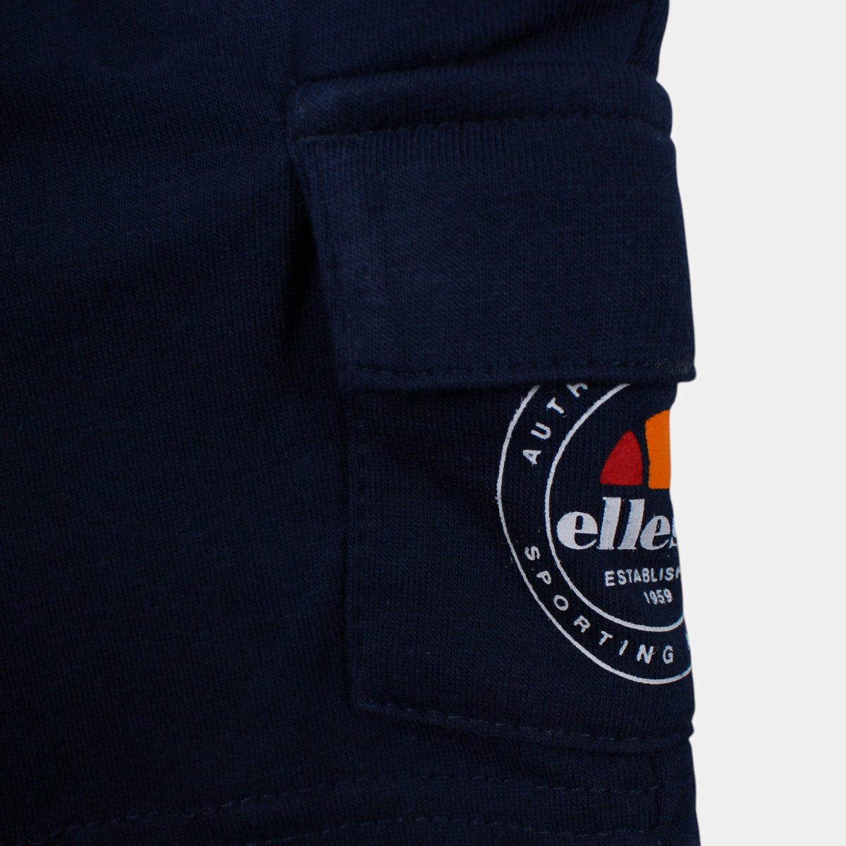Ensemble t-shirt manches courtes et short SUMMER CAMP bleu marine, ELLESSE