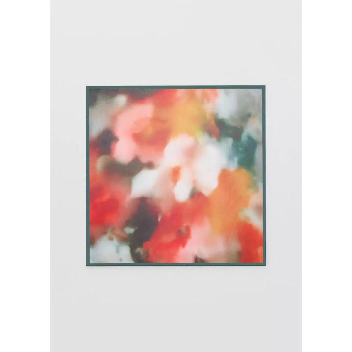 Foulard satiné imprimé orange, MANGO