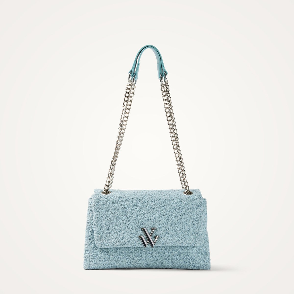 Sac à main à chaine IDOL bleu, VANESSA WU