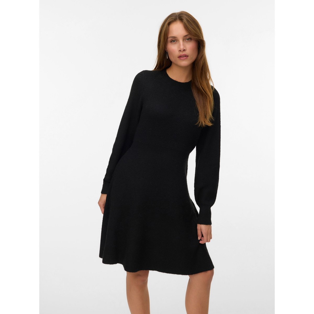 Robe En Maille black 1, VERO MODA