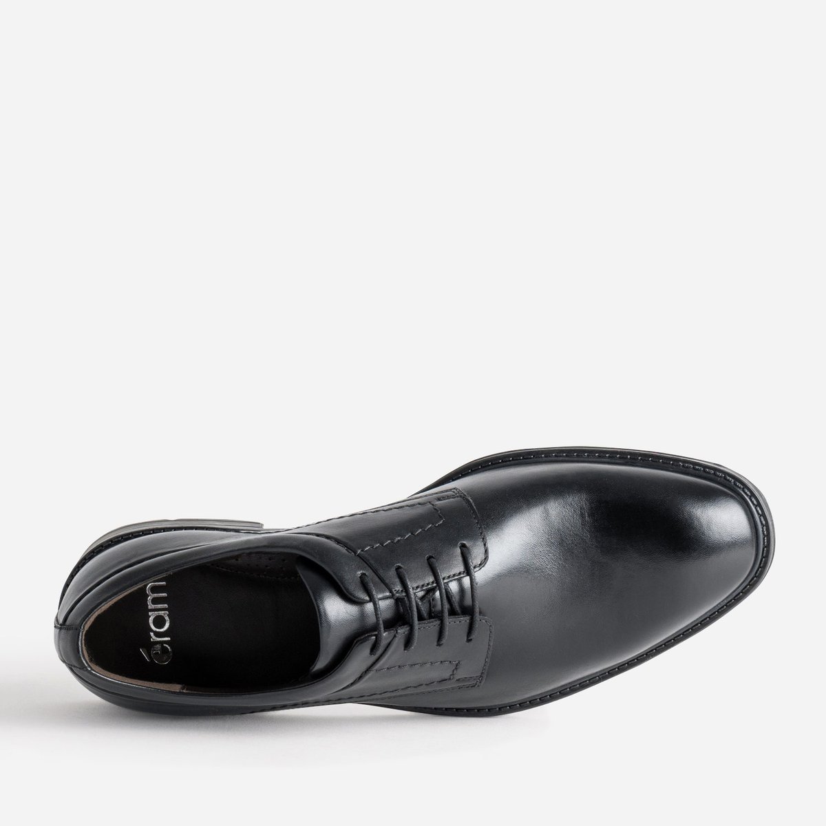 Derby en cuir FAHEM noir, ERAM