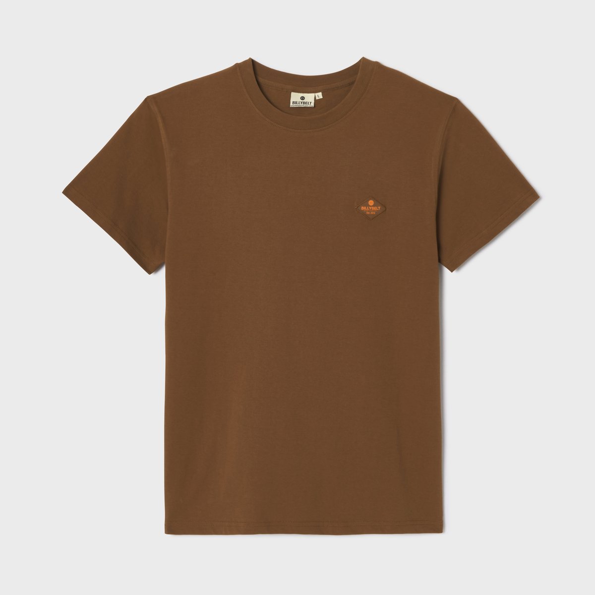 T-shirt en coton biologique ROADTRIP marron, BILLYBELT