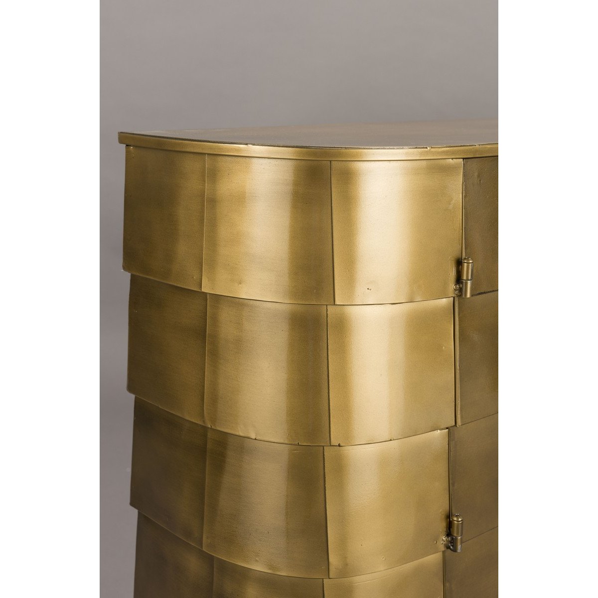 Commode originale en métal L117 - HANNA or, DUTCHBONE