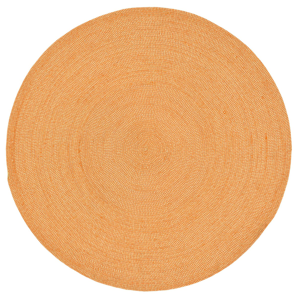 Tapis d'intérieur/d'extérieur fabriqué à la main - SOLARIS orange, GINO FALCONE