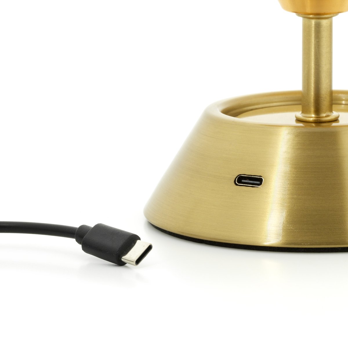 Lampe de table en fer GLOW SINATRA laiton, BAZAR BIZAR
