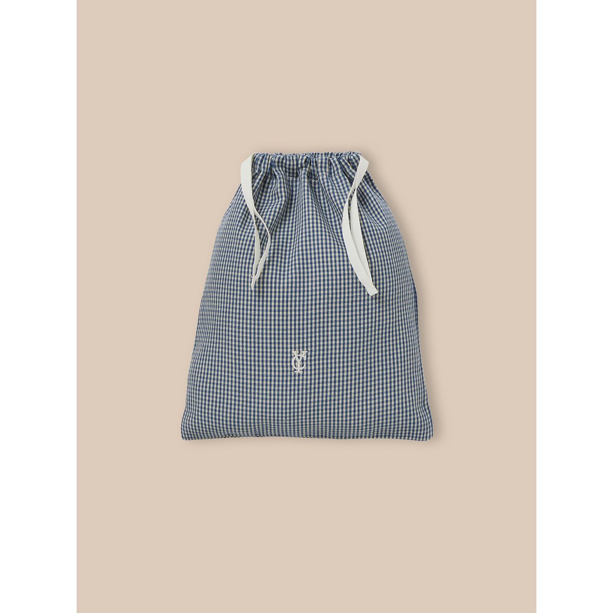 Pyjama bi-matière vichy vichy bleu, CYRILLUS