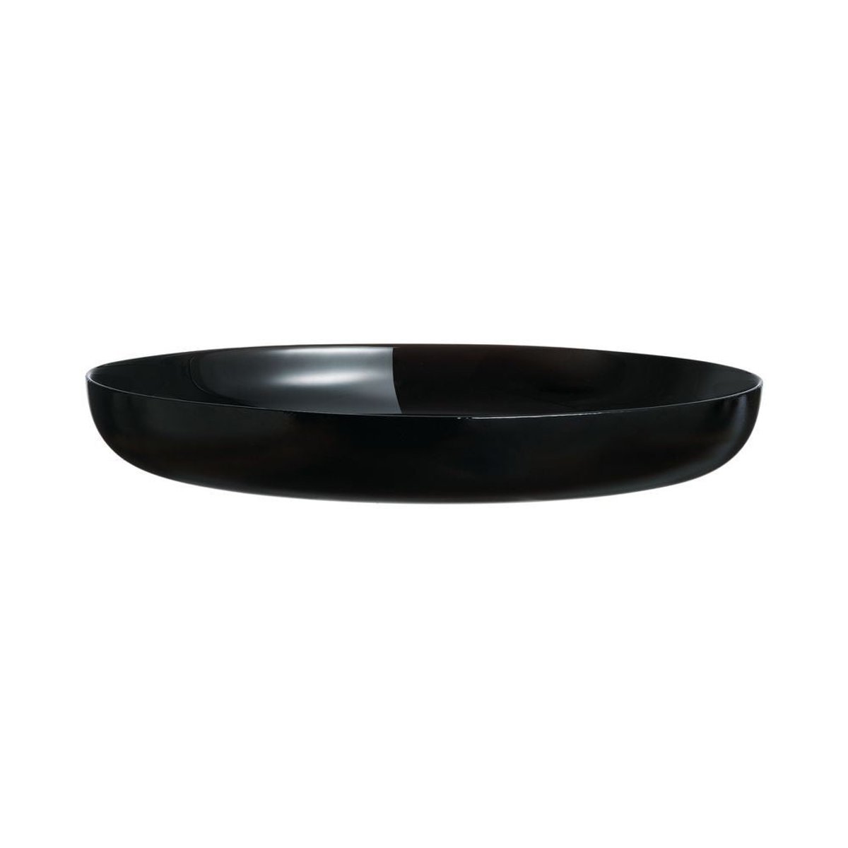 6 assiettes creuses 29cm noires-FRIEND'S TIME noir, LUMINARC