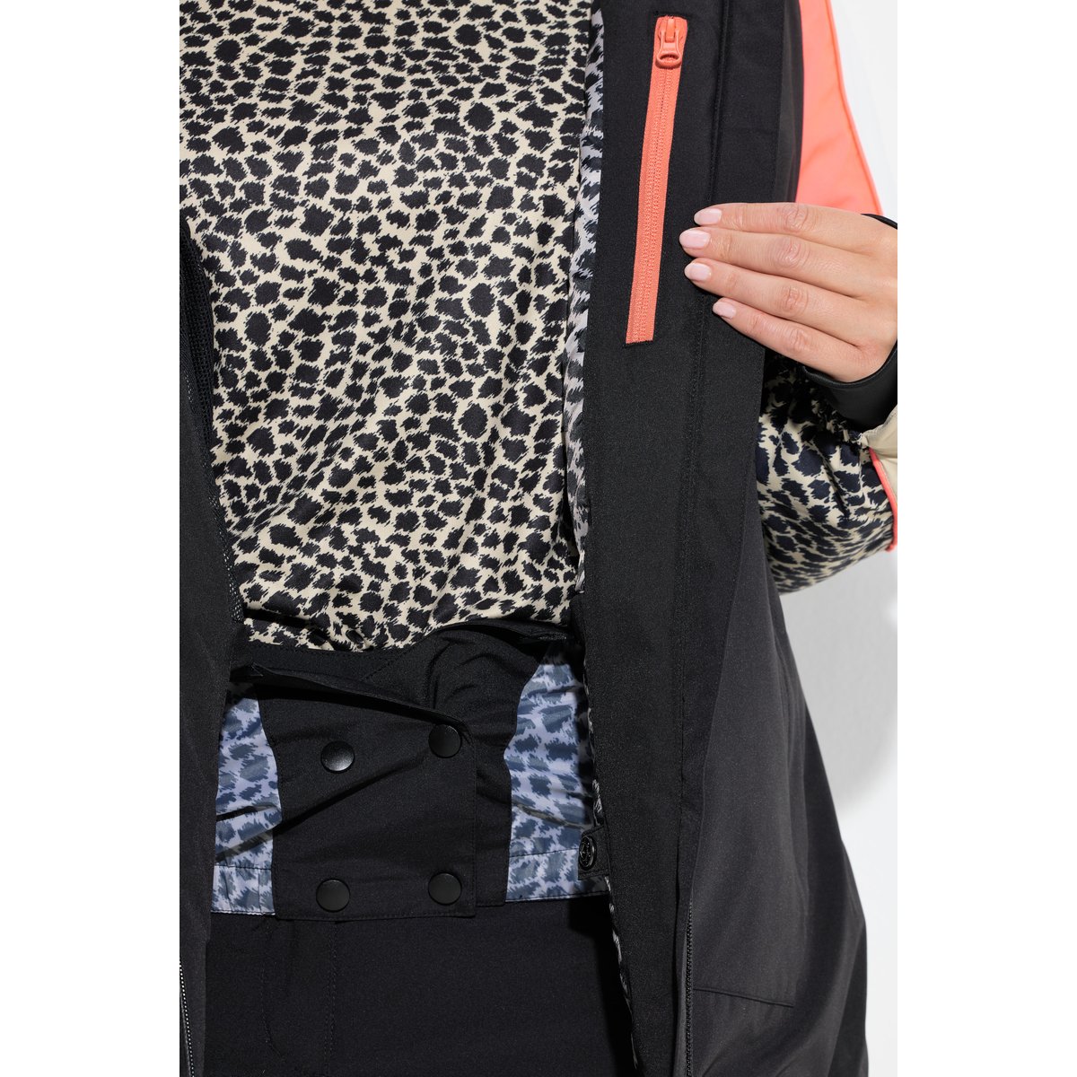 Veste technique HYPRAR, imperméable noir, ULLA POPKEN