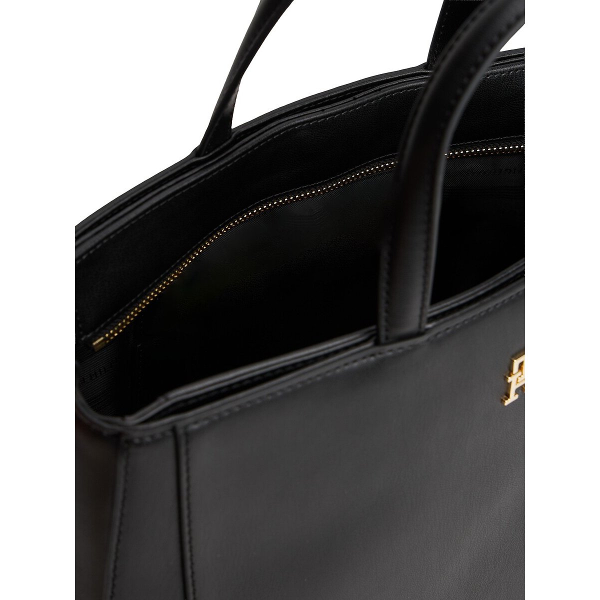 Borsa, TH GLAM SATCHEL nero , TOMMY HILFIGER