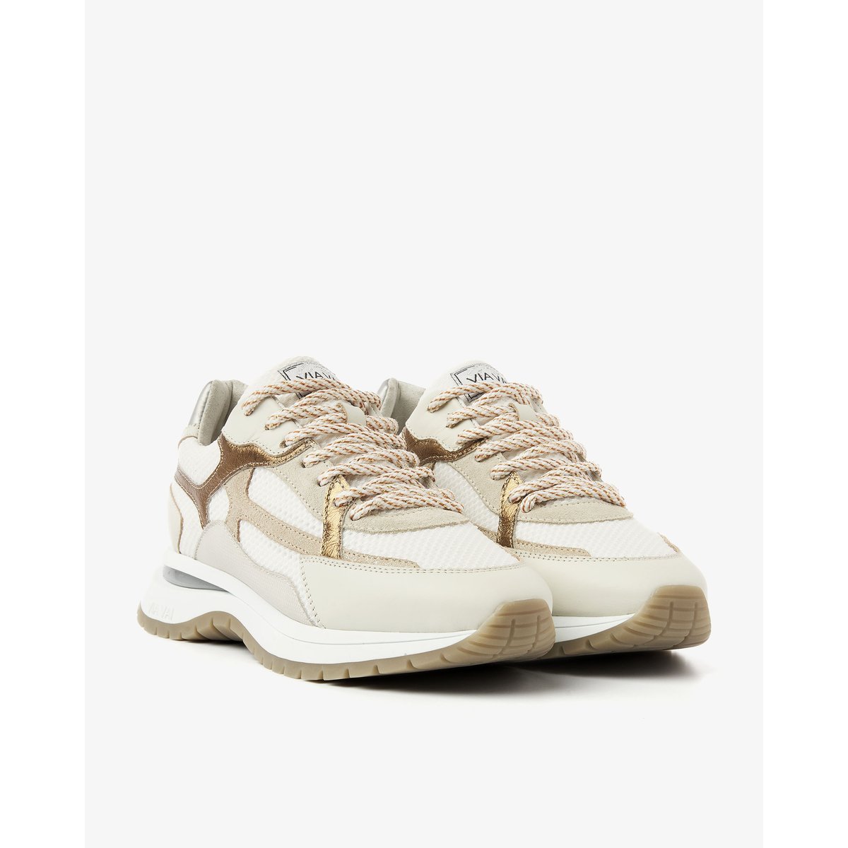 Baskets USHER ROSIE beige, VIA VAI