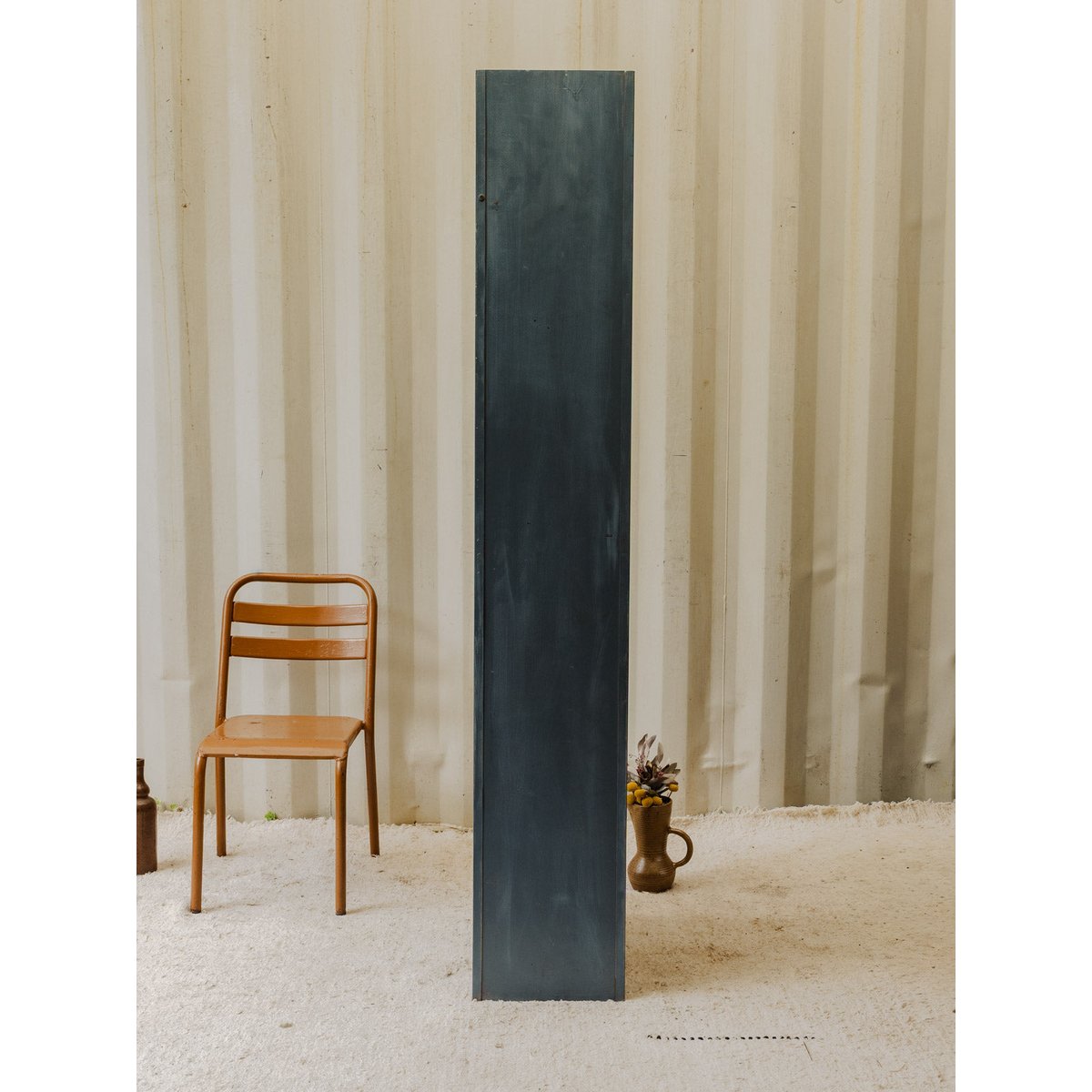Vestiaire en métal gris Fernand N°345 - Bon état gris, DEBONGOUT