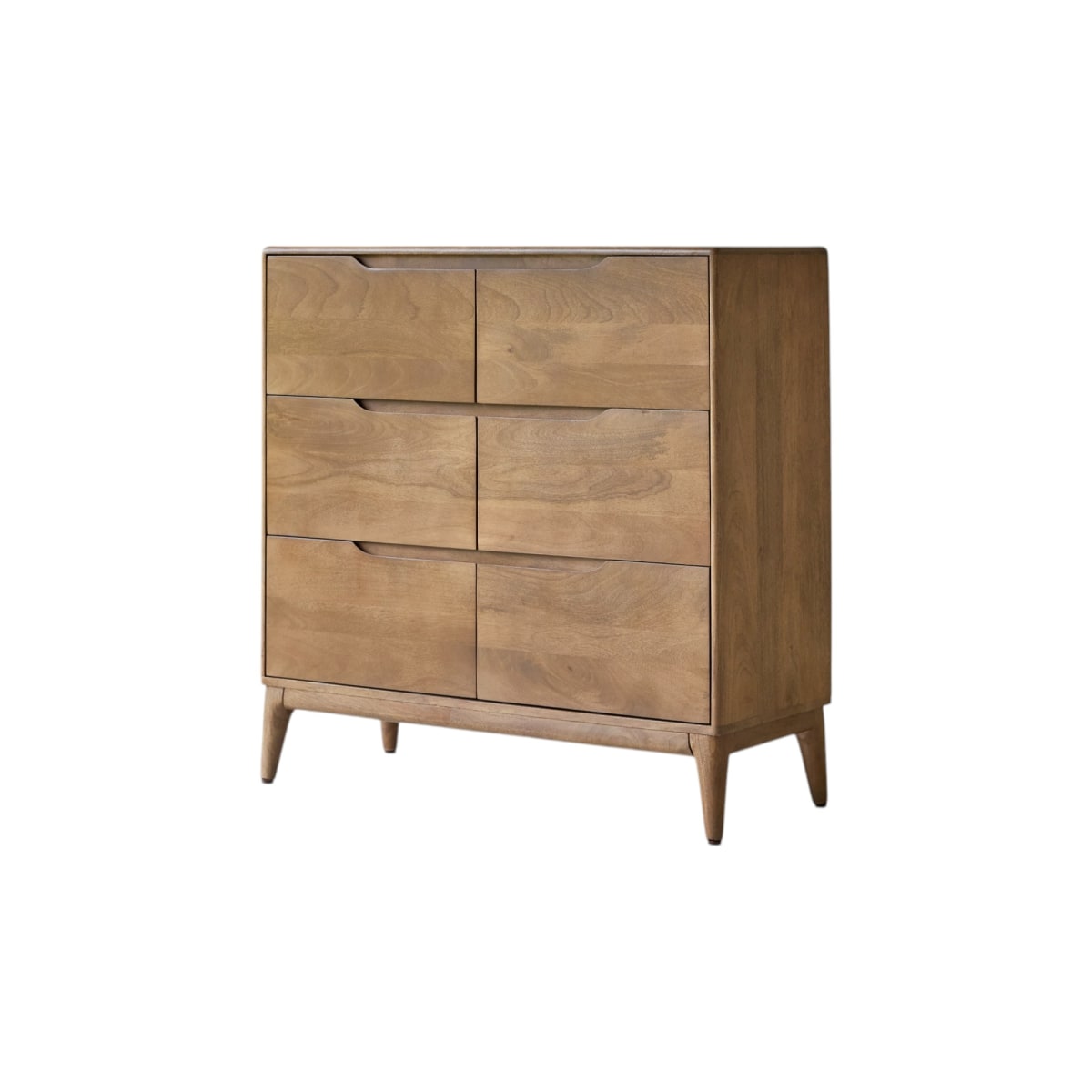Commode en Manguier massif, GABRIELLE marron, TIKAMOON