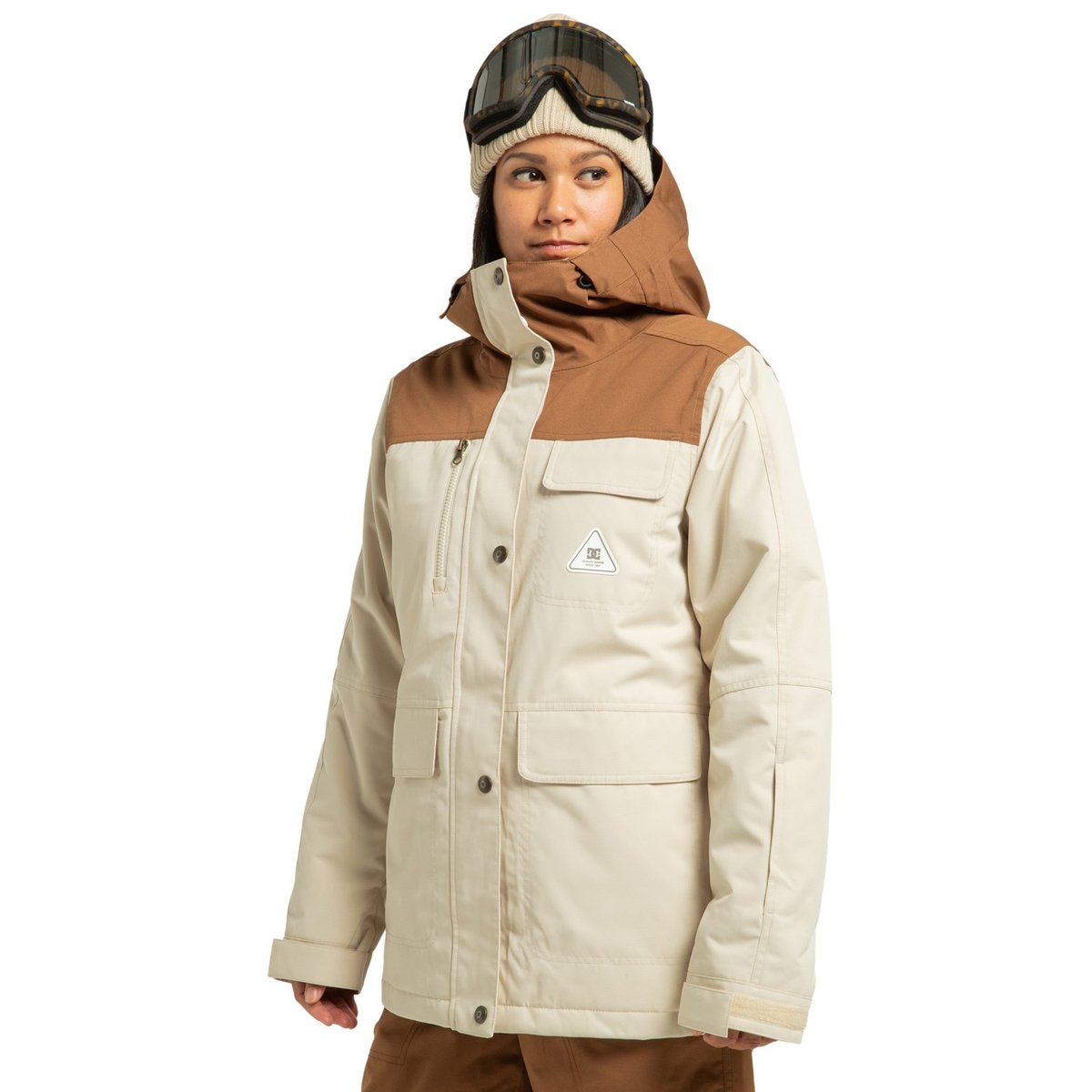 DC Shoes Technical Outerwear|Technical Jackets Femme ADJTJ03051 beige oatmeal, DC SHOES