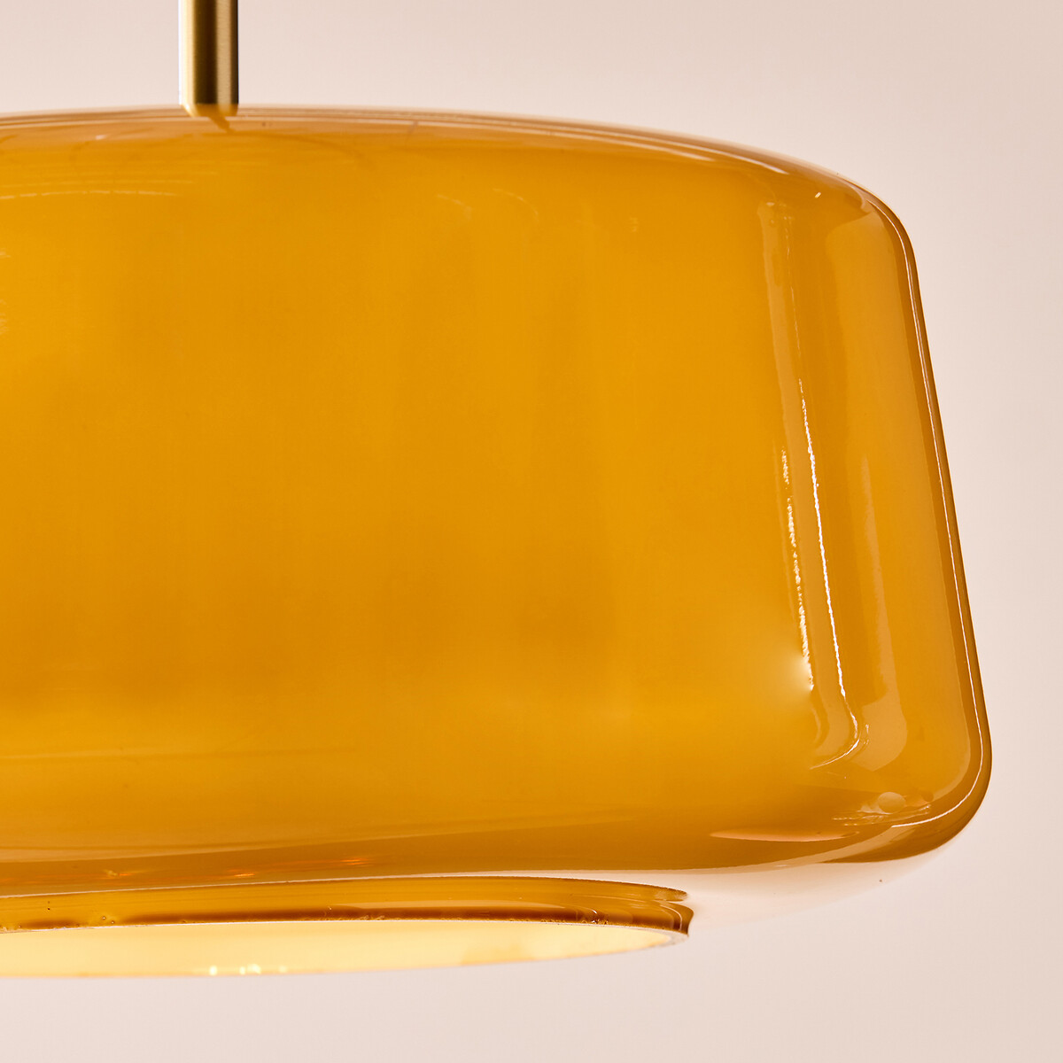 MADE.COM Camilo Pendant Light amber, MADE