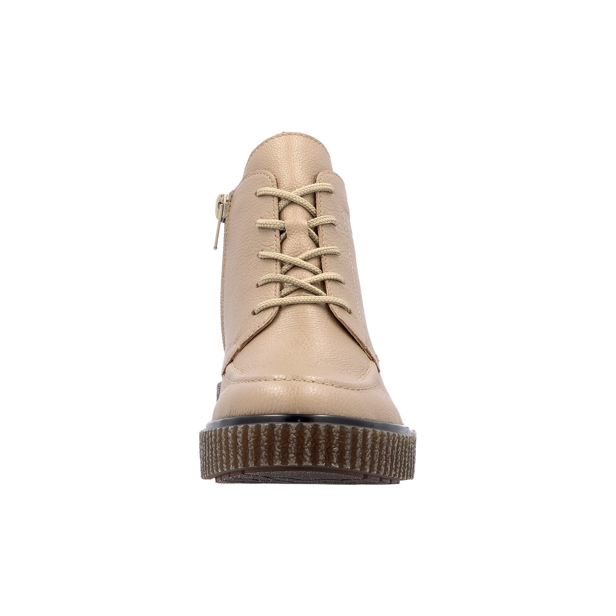 Basket Montante Cuir beige, RIEKER