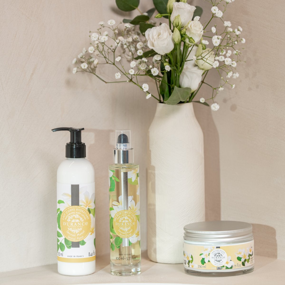 Lait corps hydratant SENSUEL MONOÏ couleur unique, DURANCE