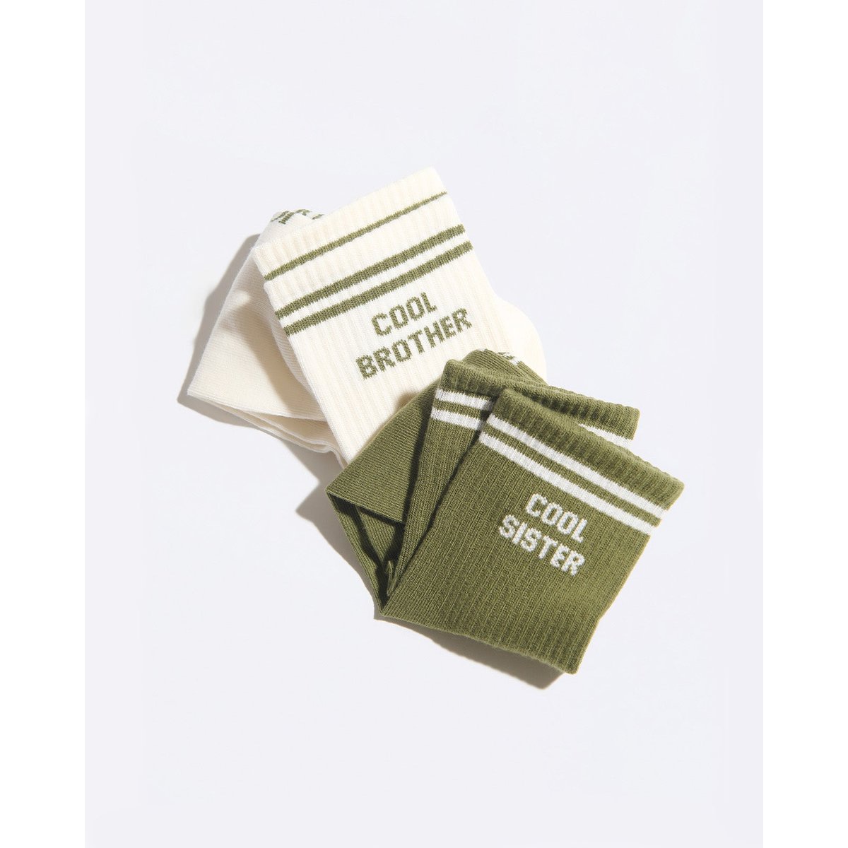 Chaussettes Cool Brother beige crème, EMOI EMOI