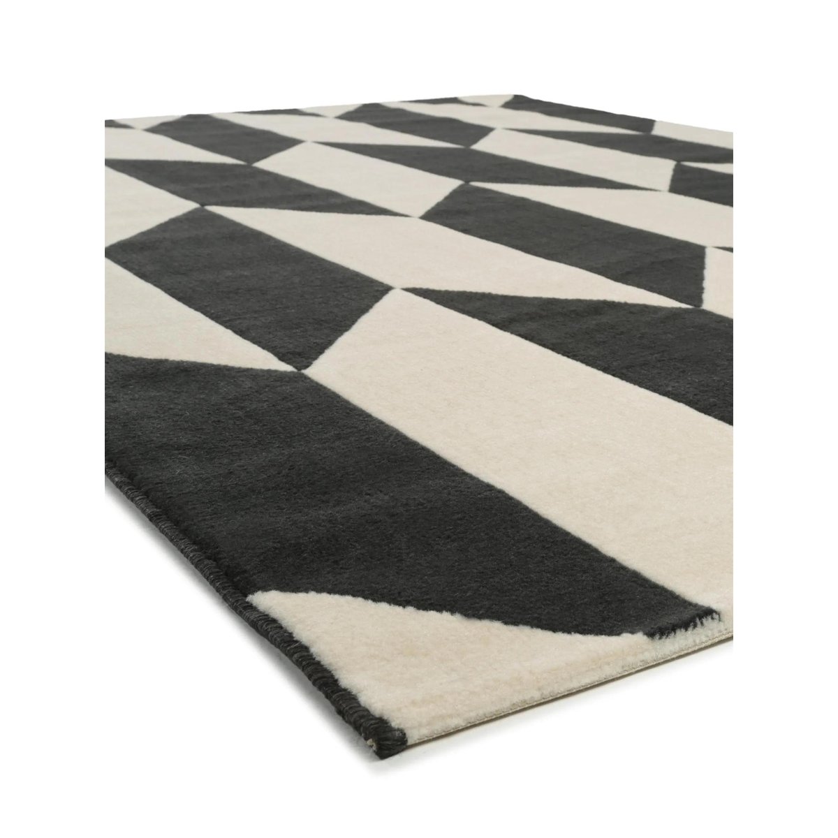 Tapis DESSERT noir/blanc, BENUTA