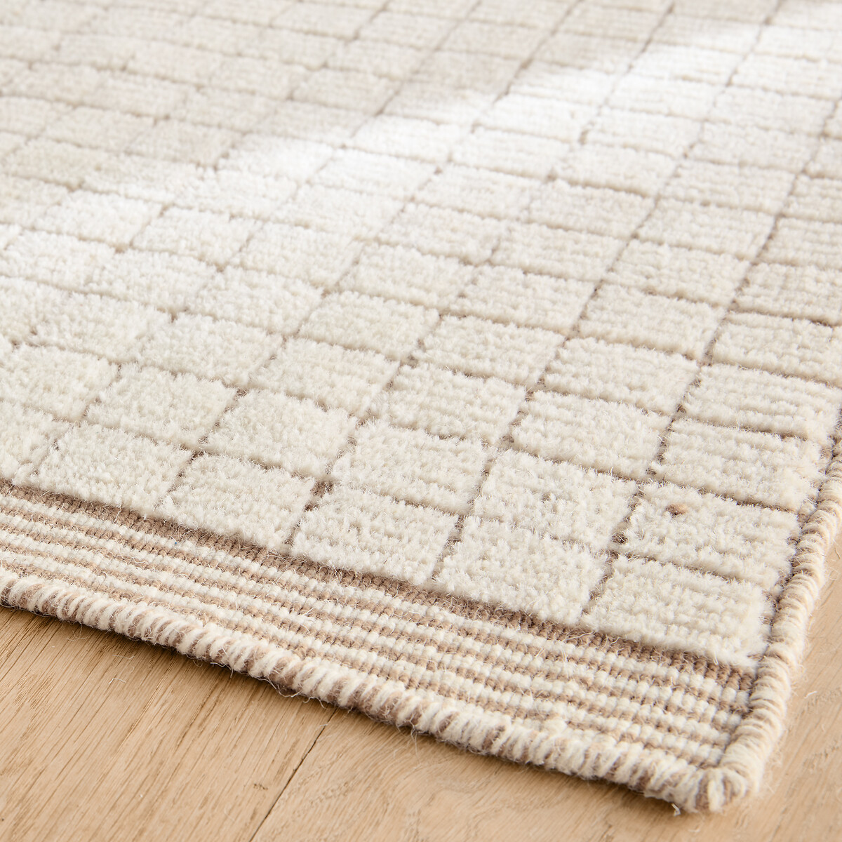 Tapis noué à la main, 58% laine, UBIN naturel, AM.PM