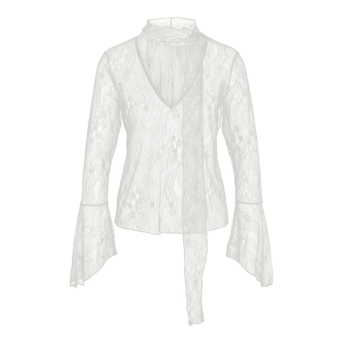 Blouse À Manches Longues blanc - cloud dancer1, NOISY MAY