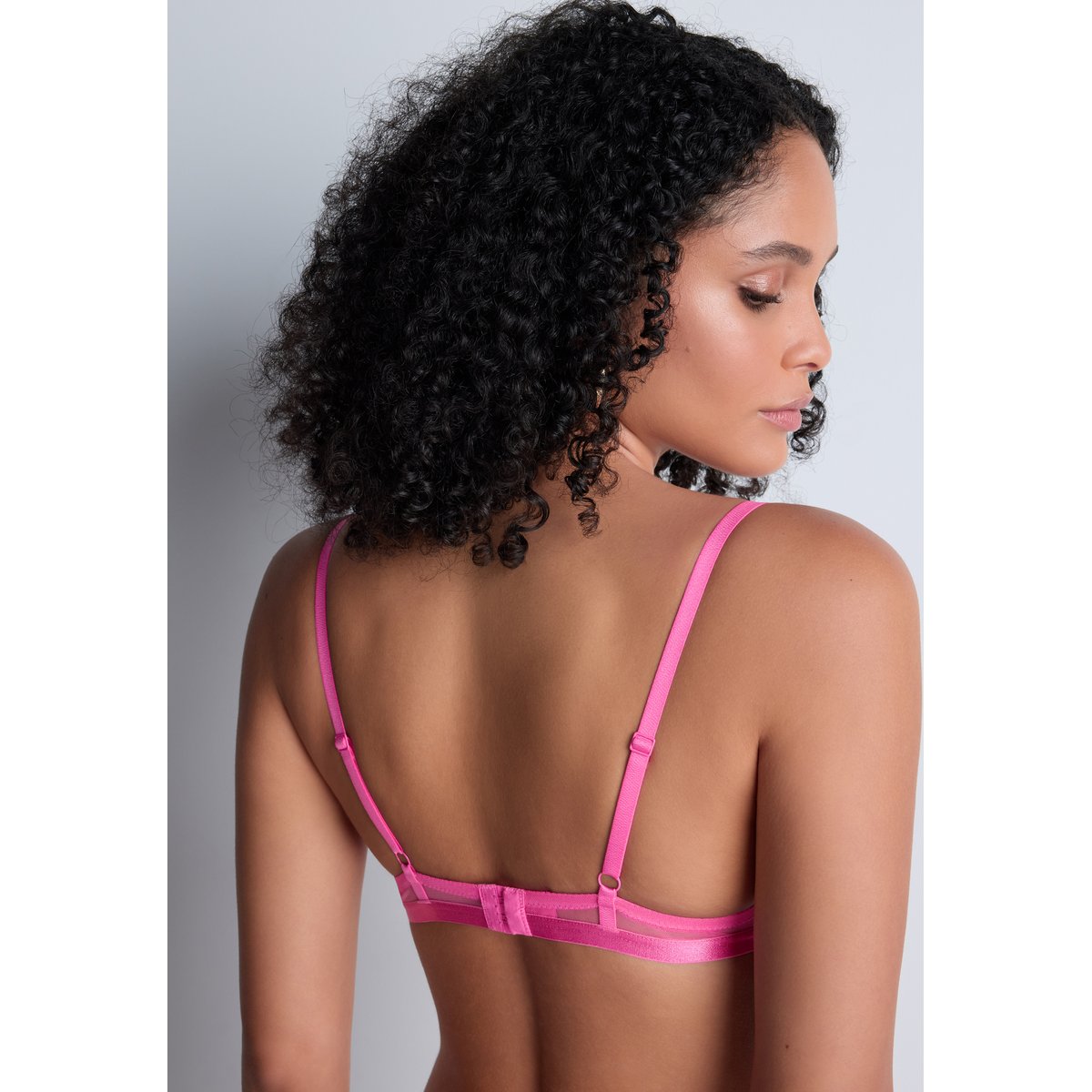 Soutien-gorge Corbeille avec armatures Rules of attraction rose, AUBADE