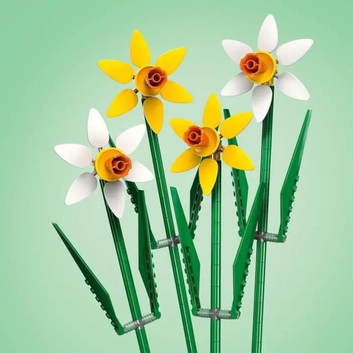 LEGO Botanicals - Bouquet de Jonquilles Éternelles - 40747 jaune, blanc, vert, LEGO