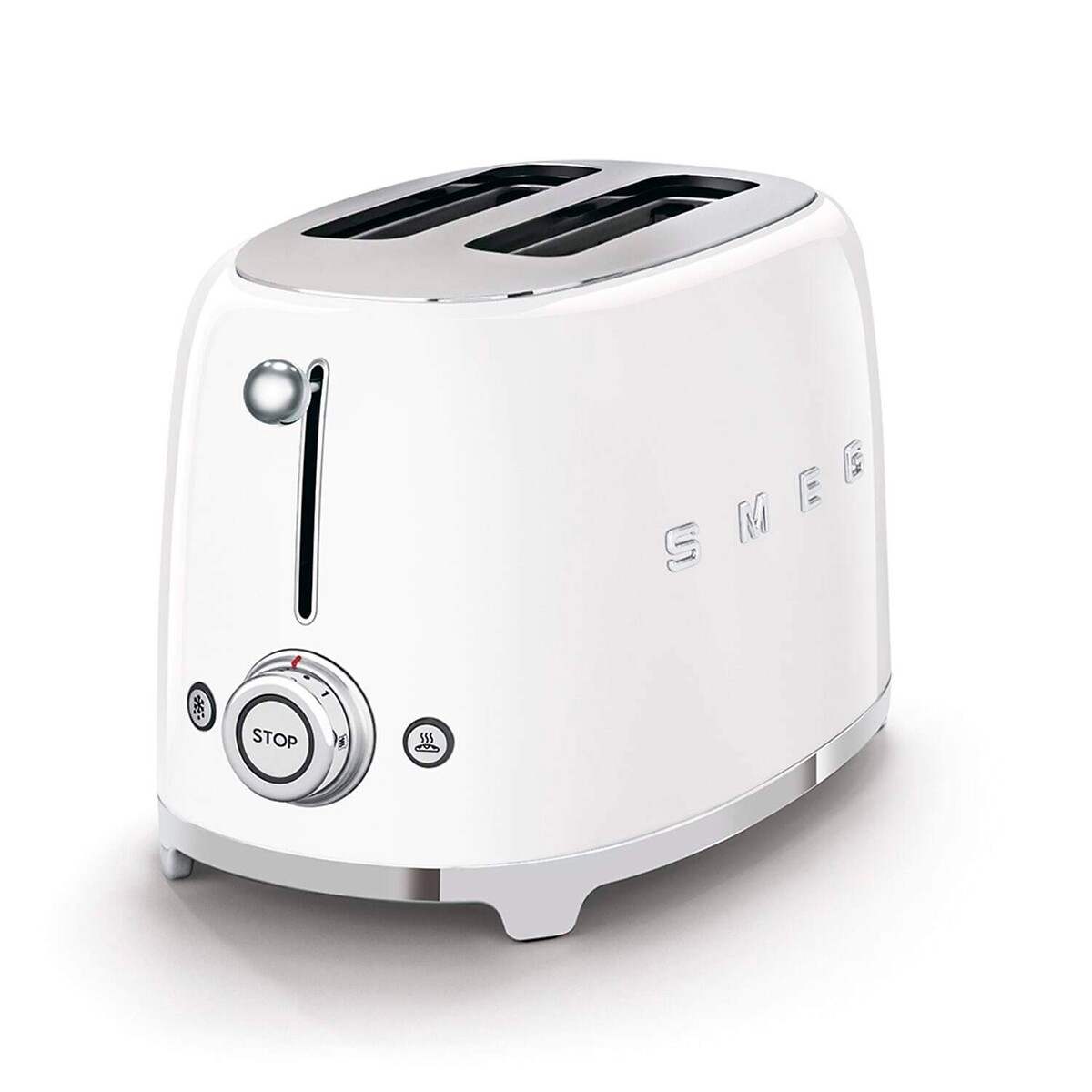 Retro Style 1.7L Kettle & 2-Slice Toaster white, SMEG