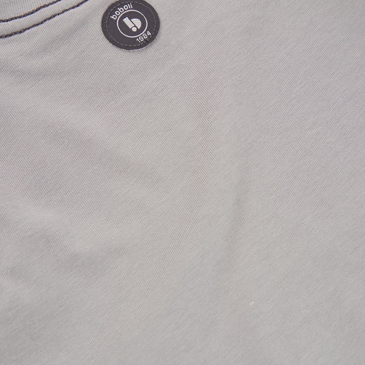 T-shirt garçon en maille imprimé Bobsleigh gris, BOBOLI