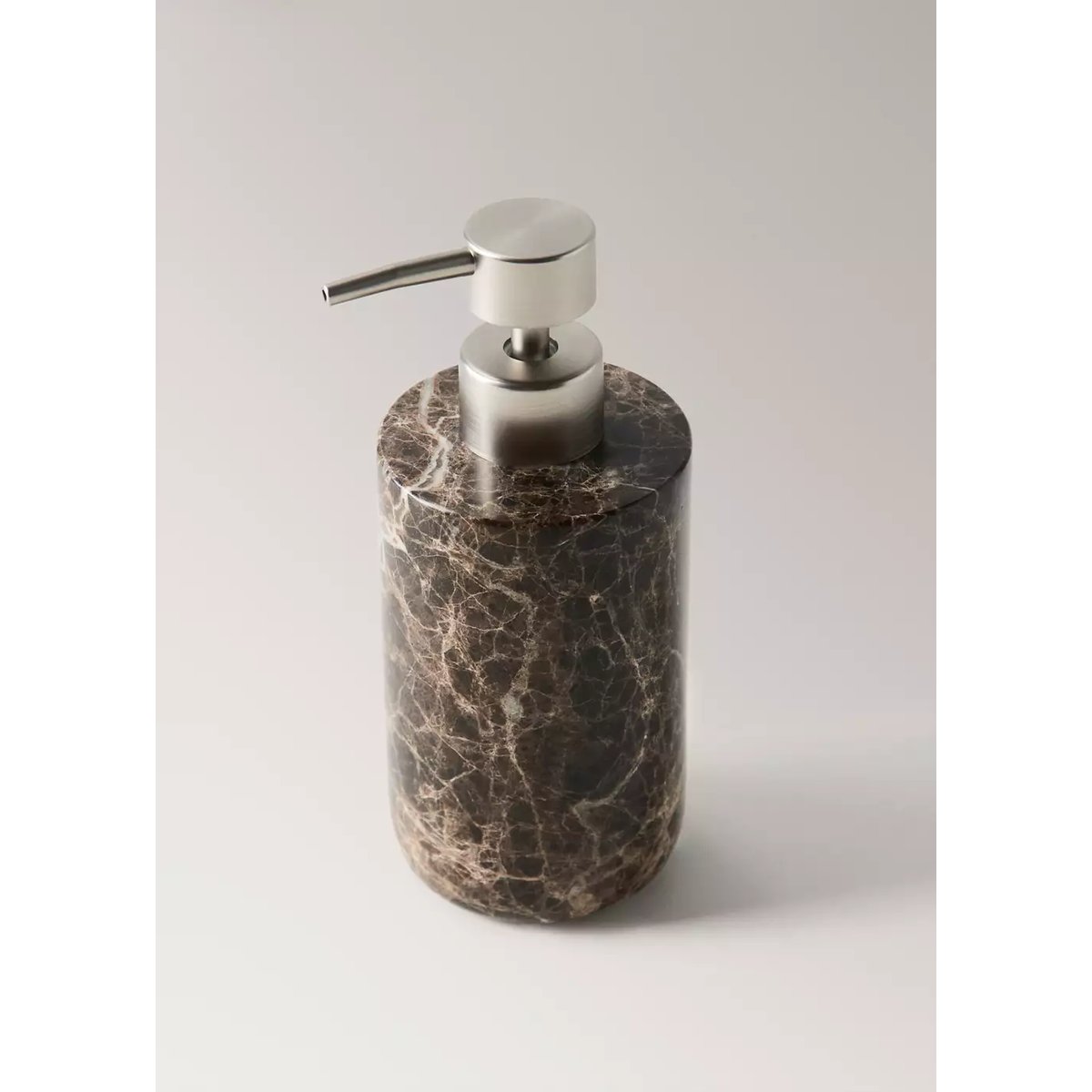 Distributeur de savon marbre marron, MANGO HOME