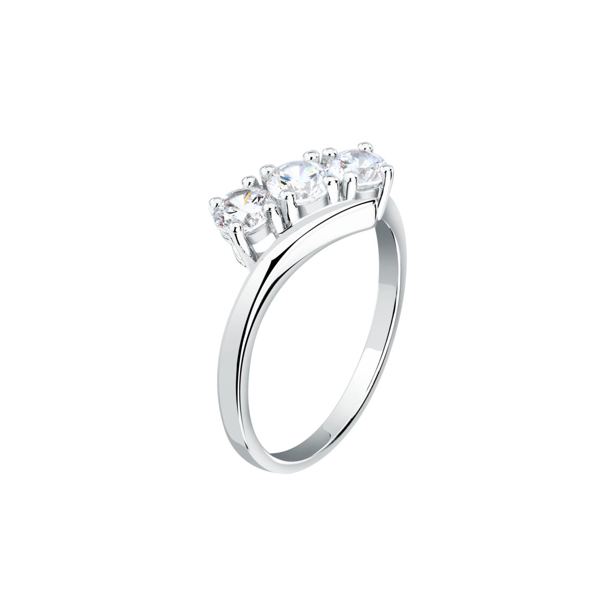 Bague en or blanc 375 B-CLASSIC argent, BLUESPIRIT