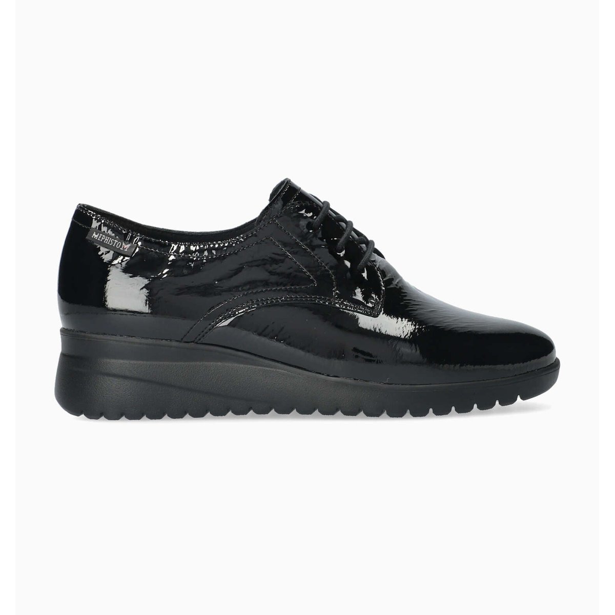 Derbies en cuir IACINA noir 5141, MEPHISTO