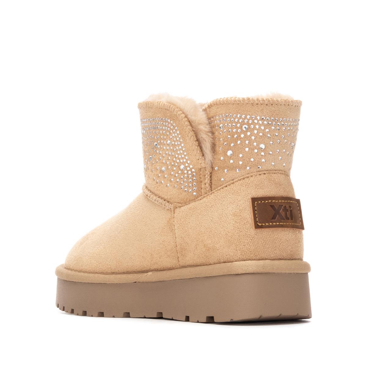 Bottine Australien Plaine beige, XTI