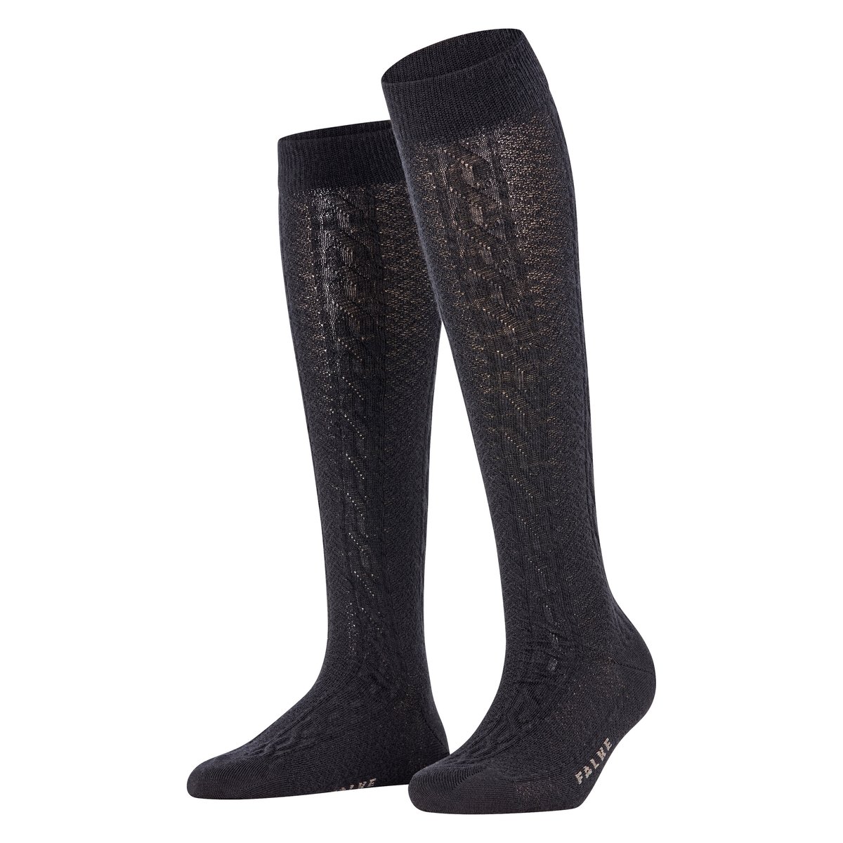 Mi-bas Declivity noir, FALKE
