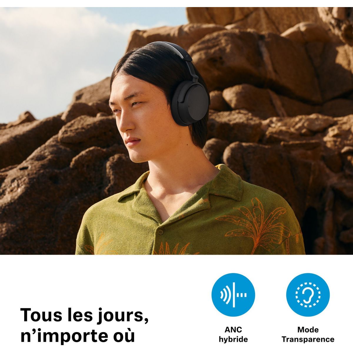 Casque Accentum Wireless Noir noir, SENNHEISER