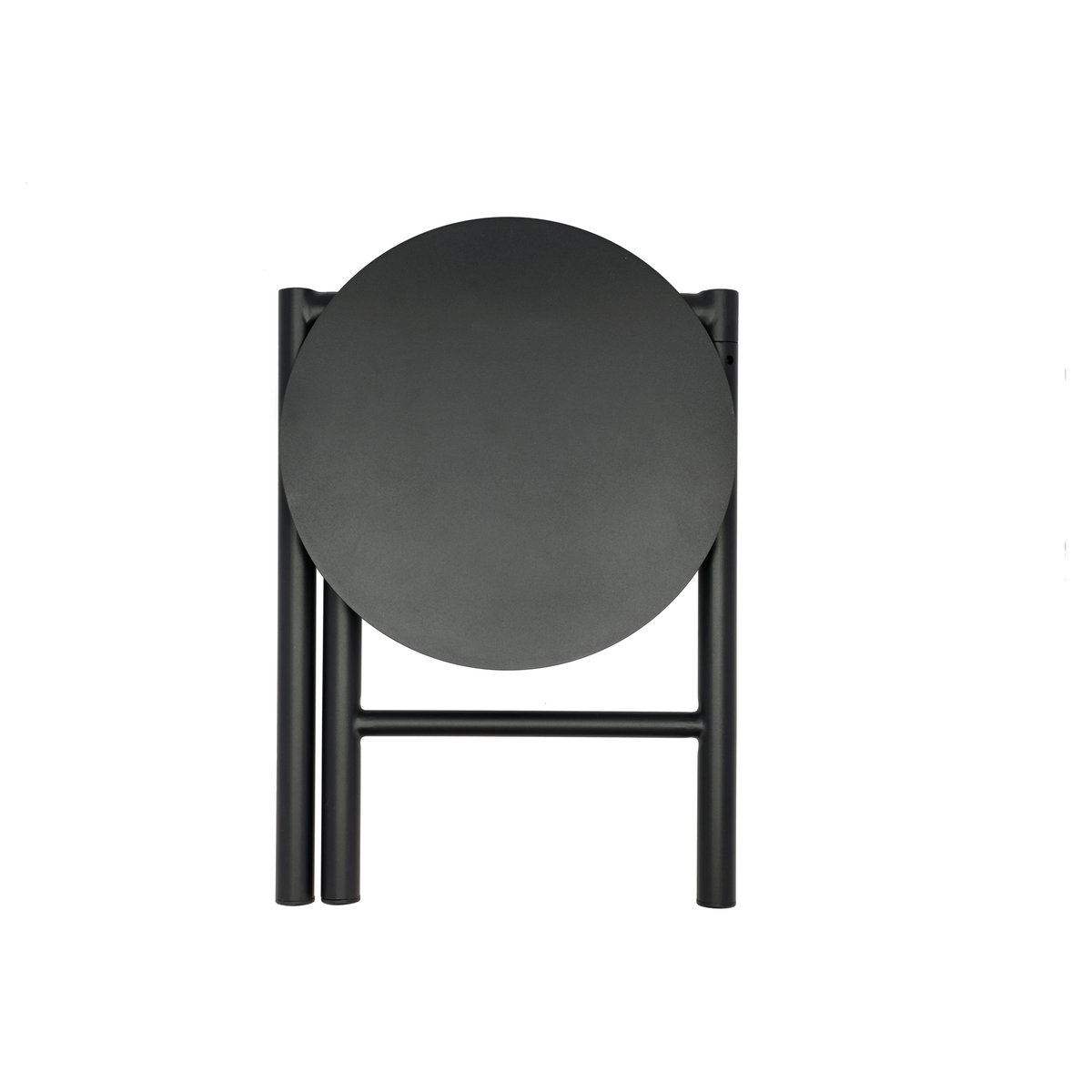 Tabouret pliable DISC noir, ZONE DENMARK
