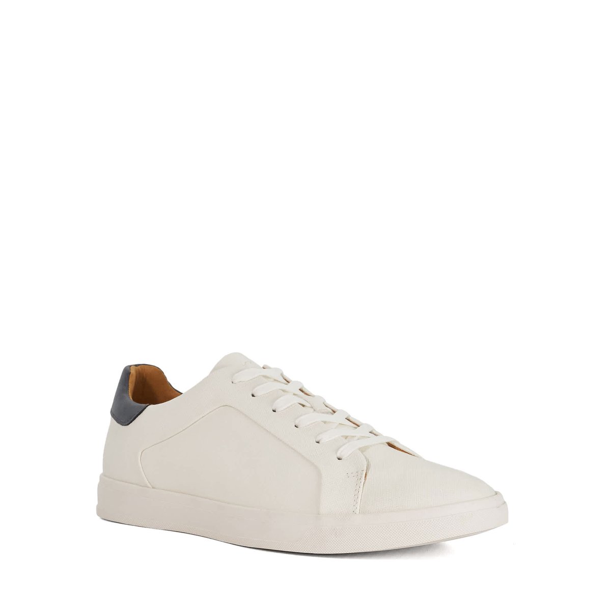 Baskets à lacets - TRACES Wide Fit white-synthetic, DUNE LONDON
