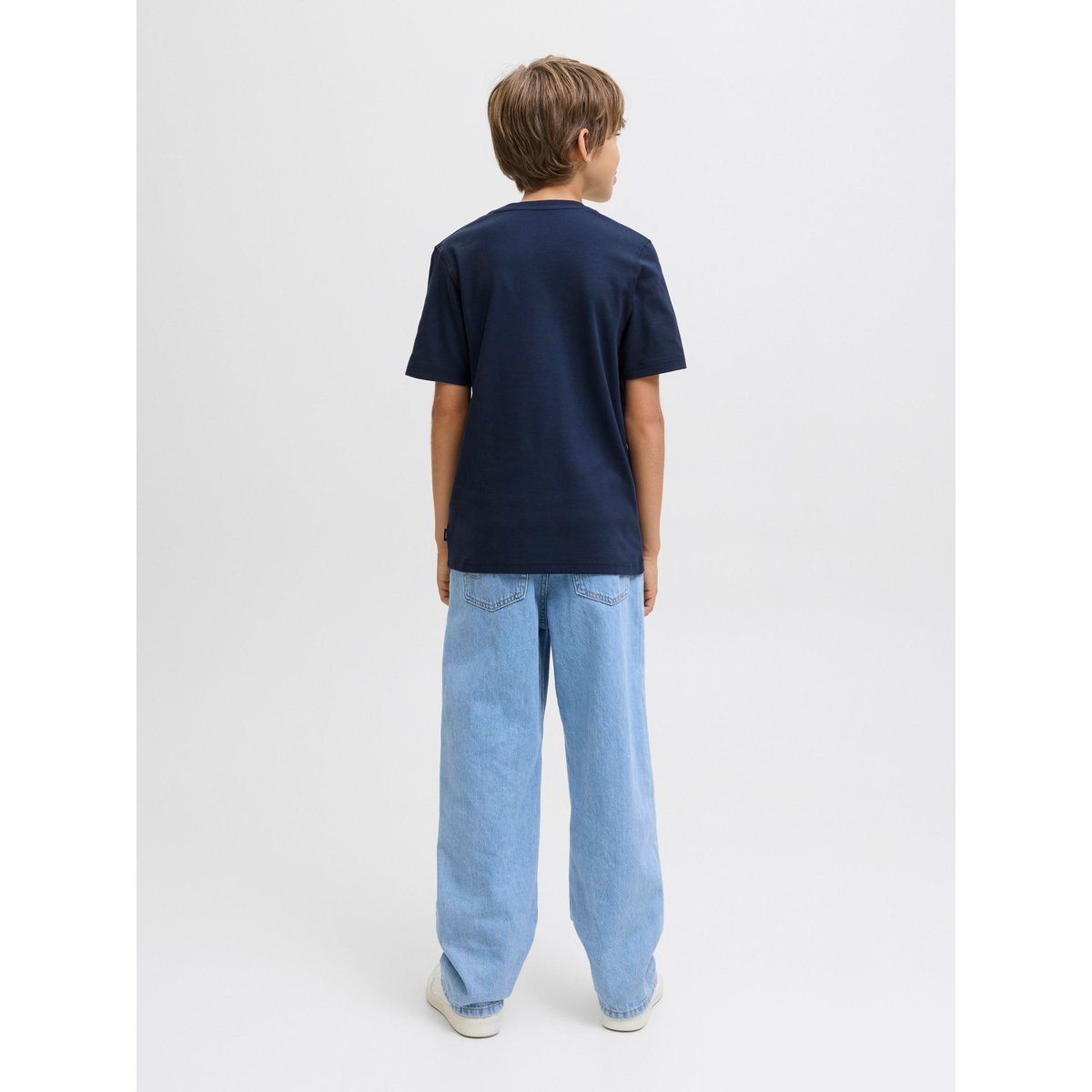 T-Shirt black iris, JACK & JONES JUNIOR