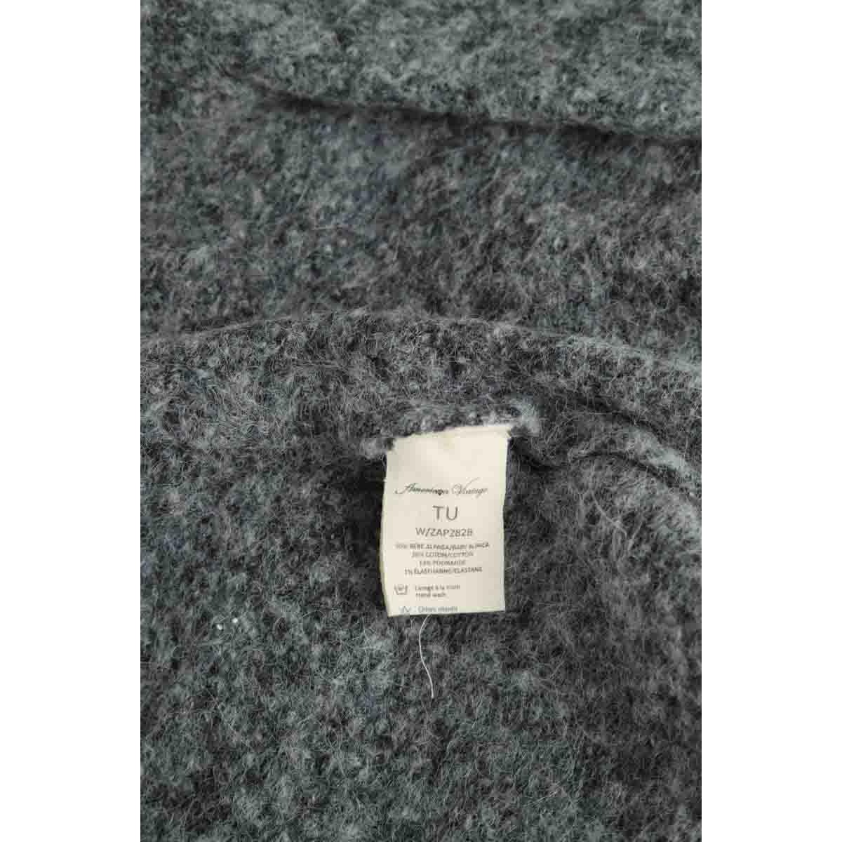 Cardigan - Bon État gris, AMERICAN VINTAGE