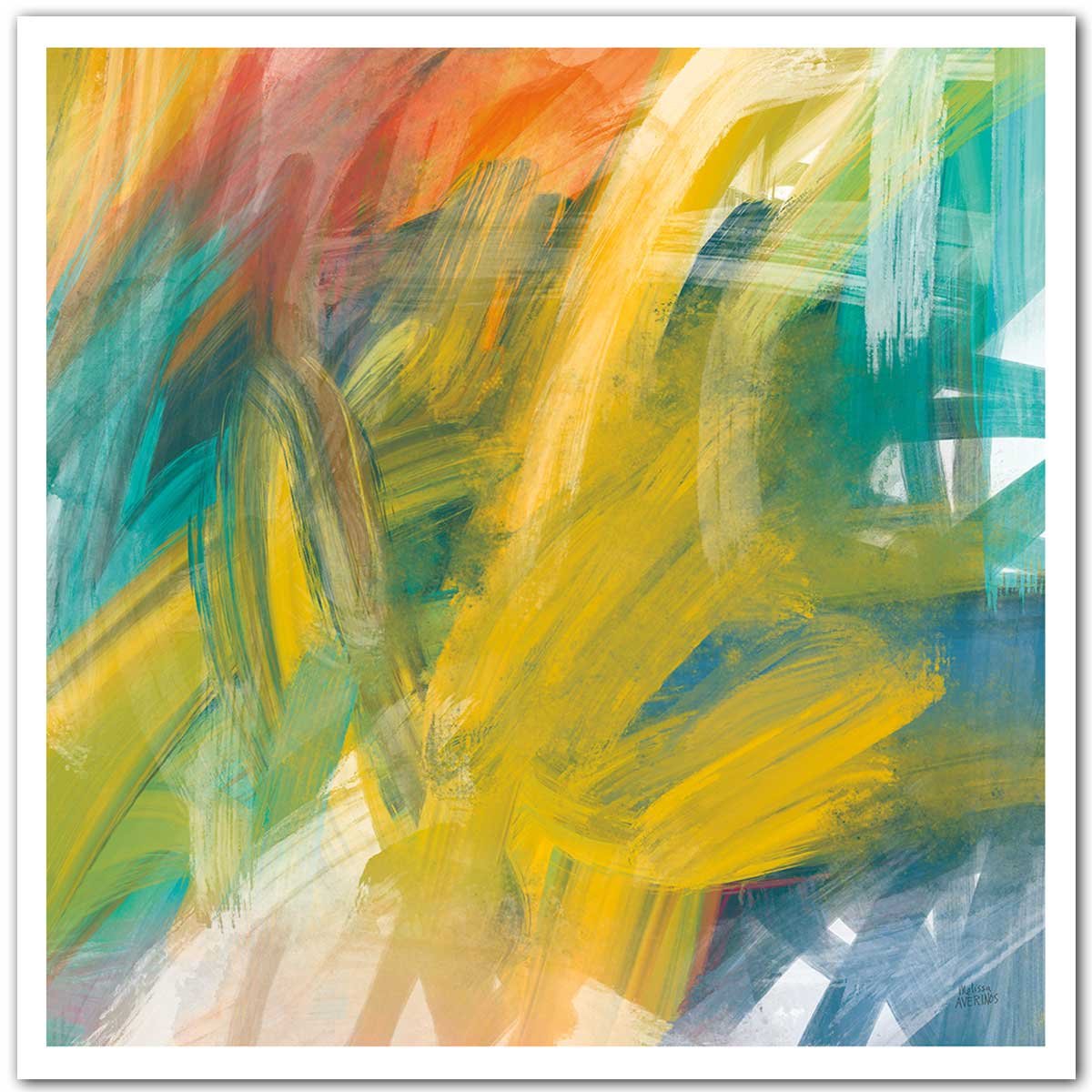 Poster brush color affiche seule, HEXOA