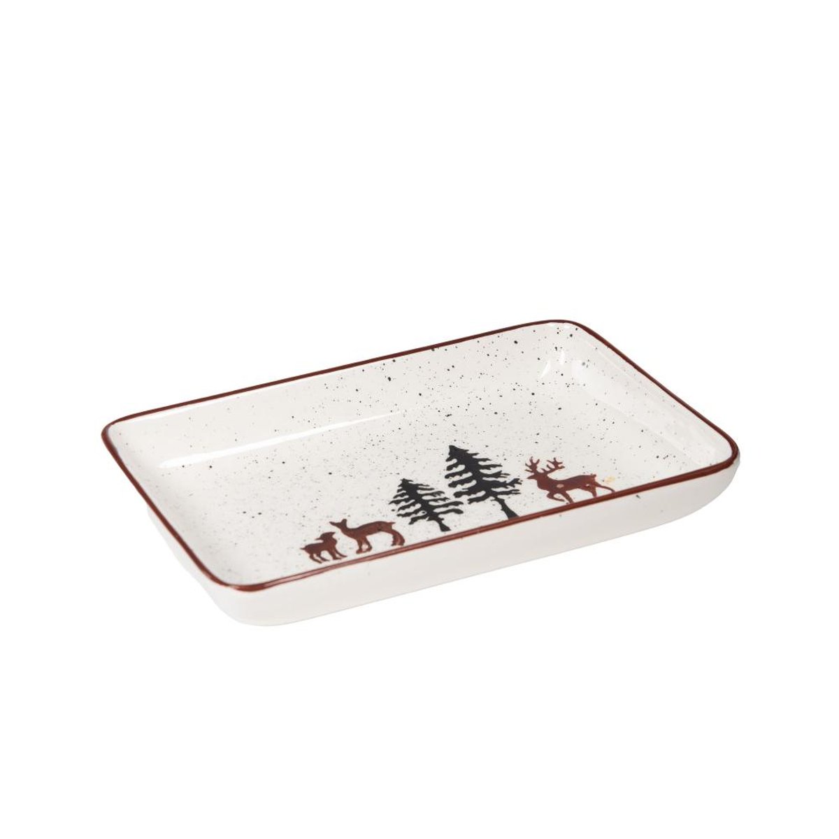 Coupelle Hubert 18,5x11,5 cm rouge, AMADEUS
