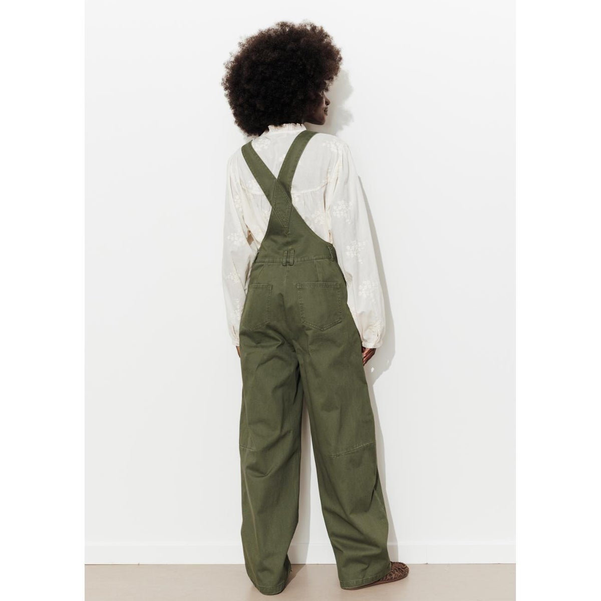 Salopette pantalon kaki, PROMOD