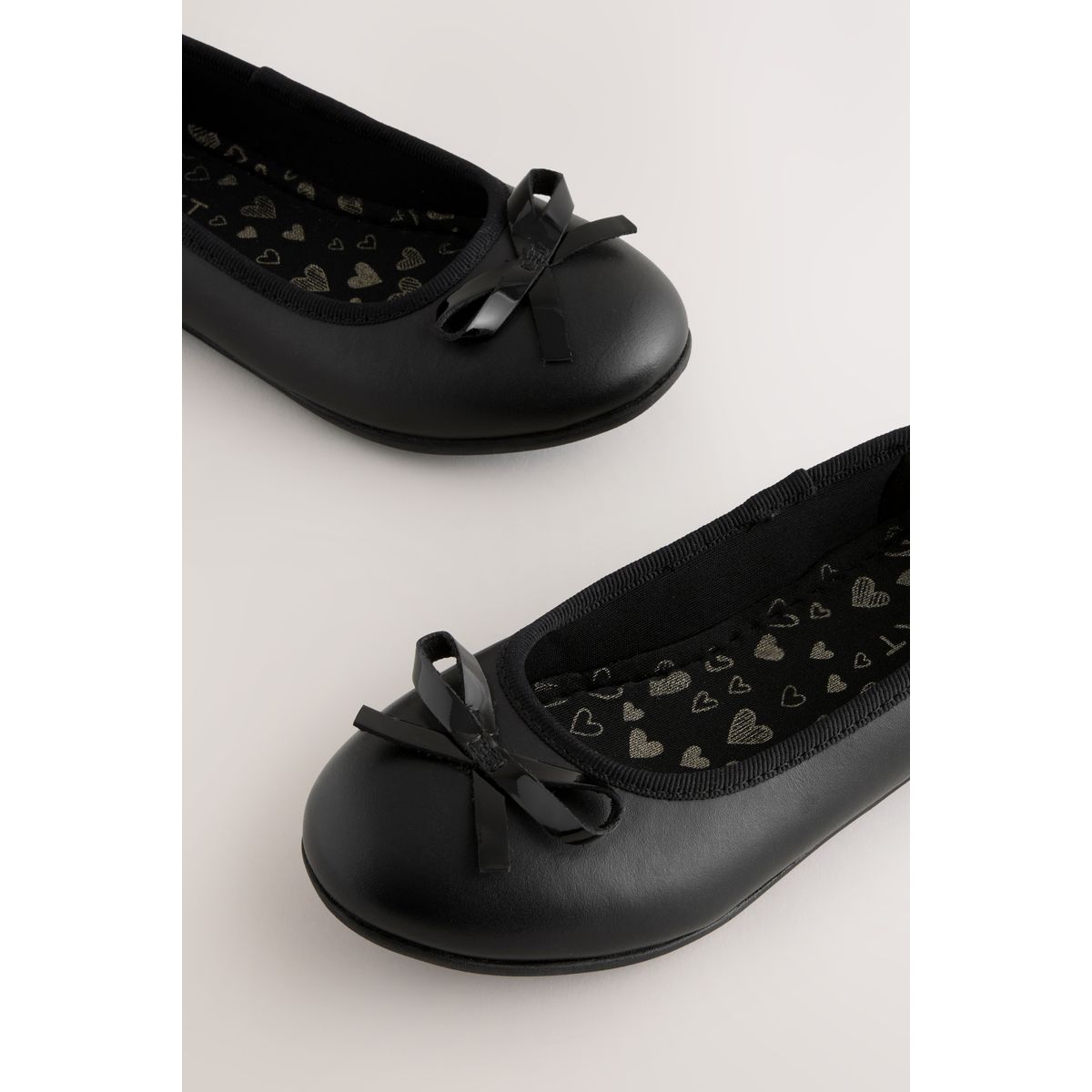 Ballerines en cuir pour l'école noir, NEXT